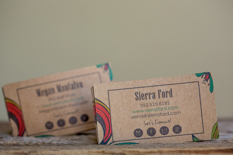 Sierra Ford Photography | Colorful Business Cards