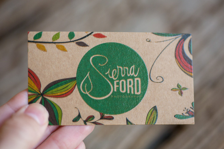 Sierra Ford Photography | Business Card Design