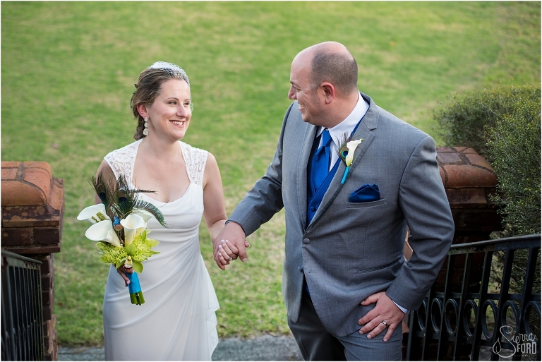peacock inspired wedding