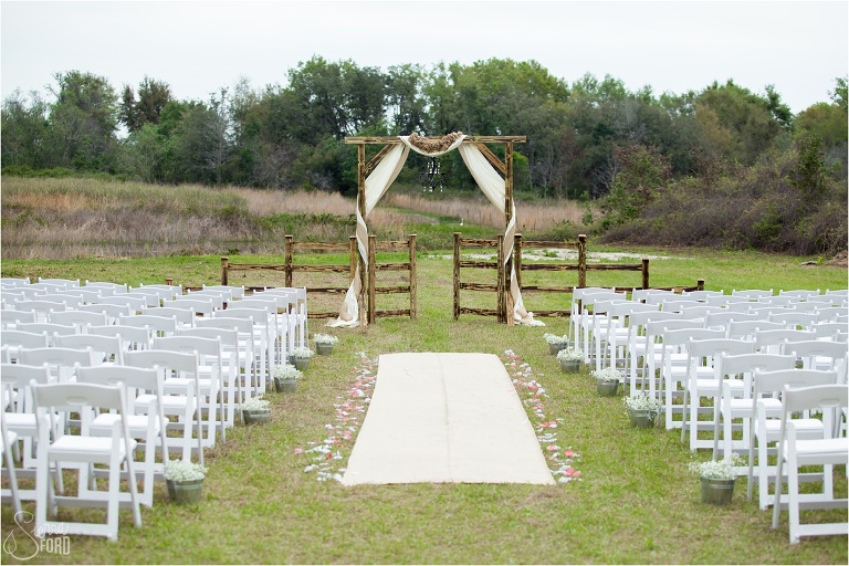 Orlando backyard wedding