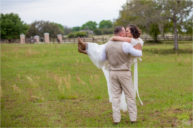 Orlando backyard wedding