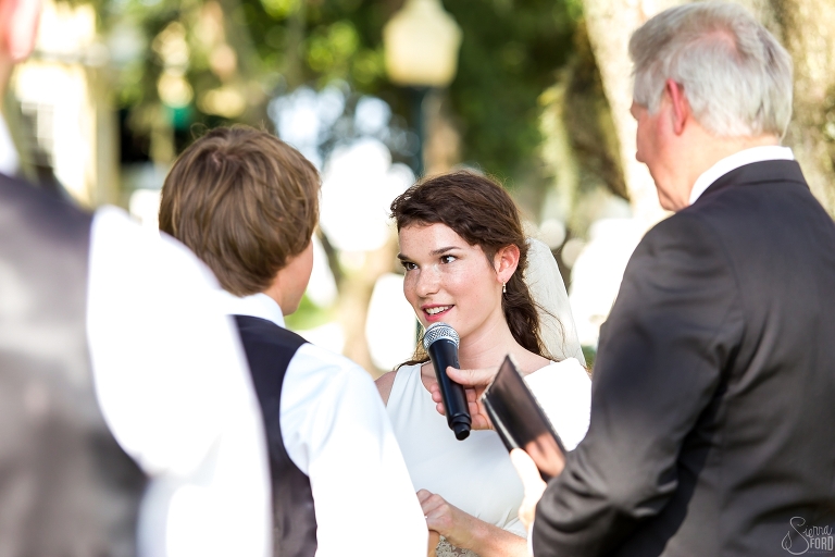 Bride's vows,Orlando Wedding Photographer, Lakeside Inn wedding