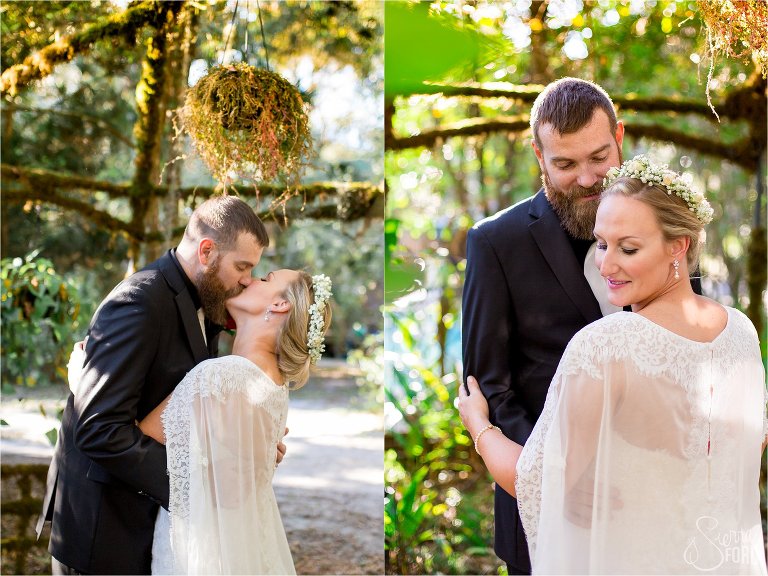 Harmony Gardens Wedding couple