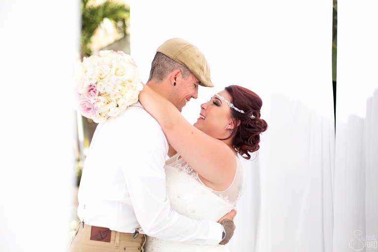 beachside wedding