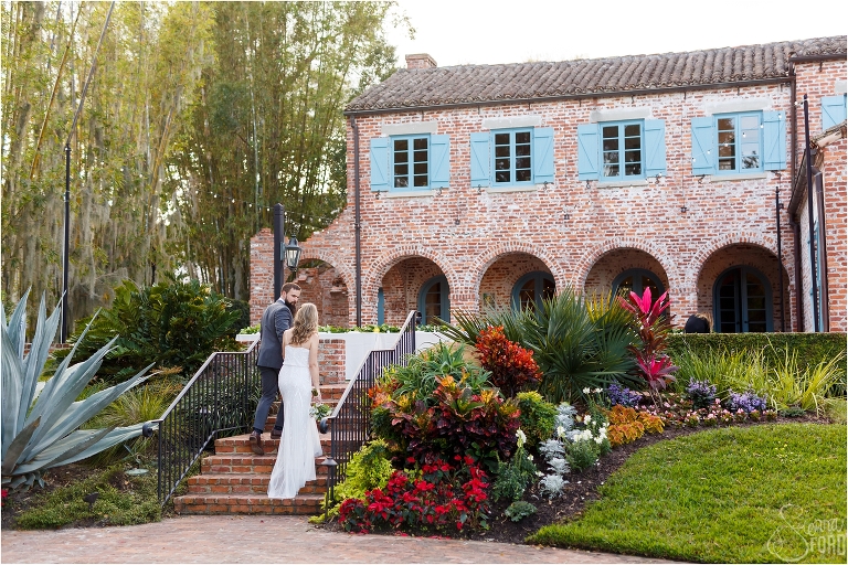 portraits at casa feliz wedding