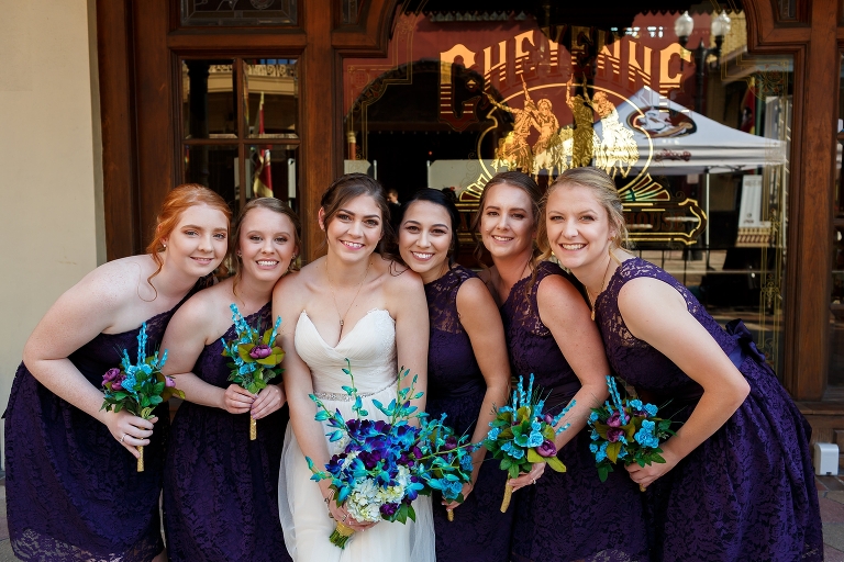 RoyalPurpleWeddingParty