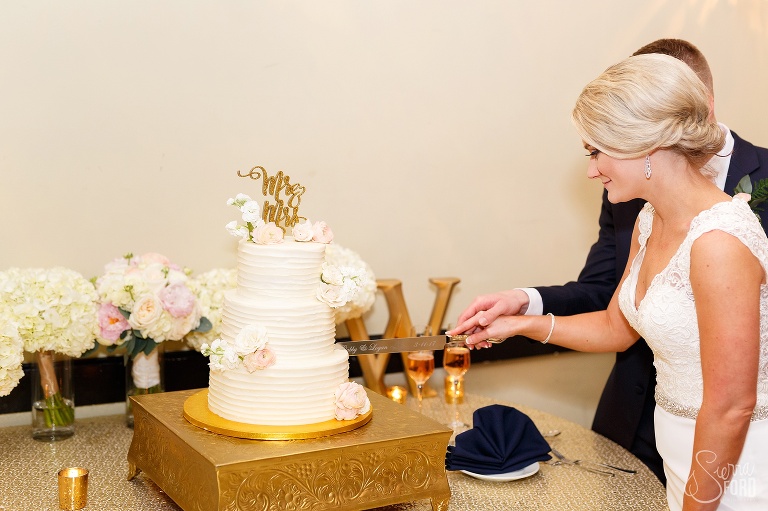 vics on the river reception wedding 