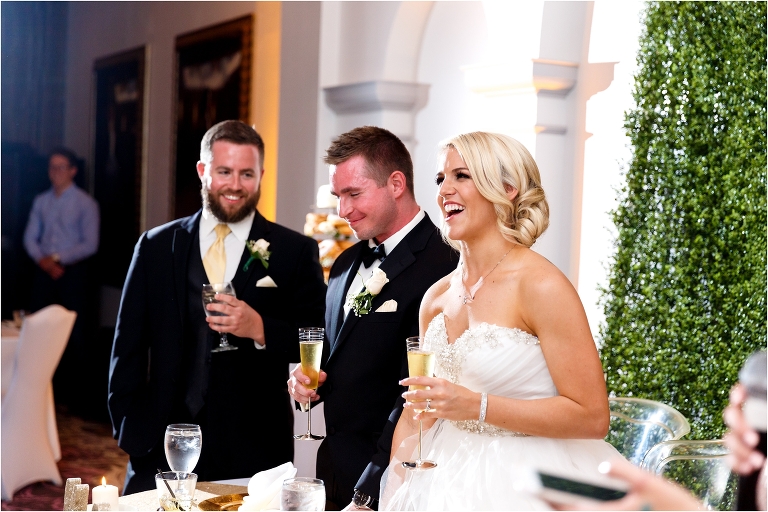 Fun during Wedding Reception