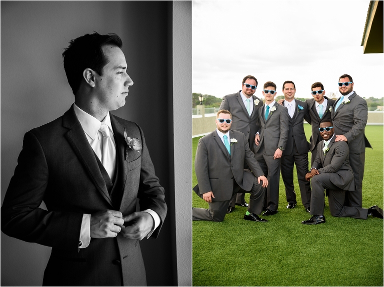 Groomsmen with Sunglasses