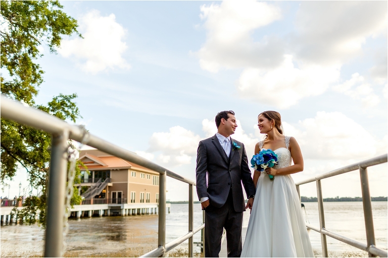 Getting married on a lake