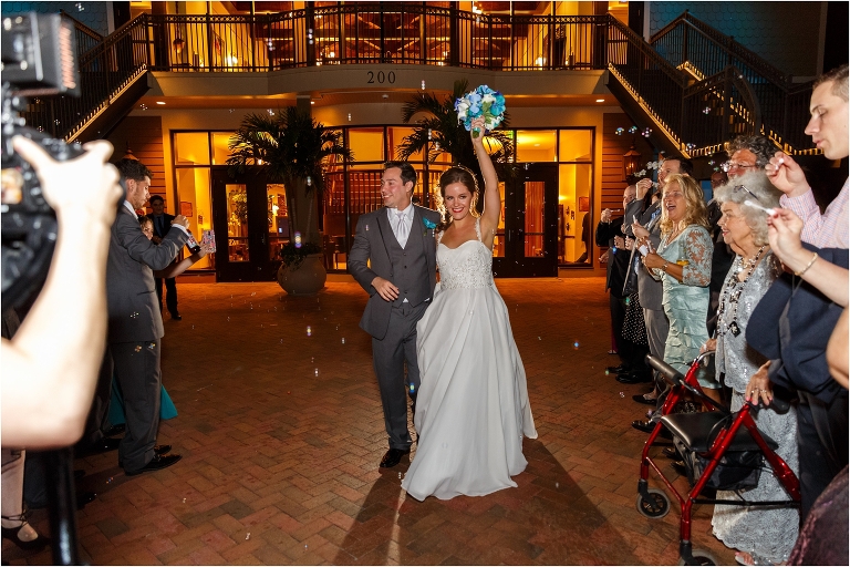 Sparkler Exit - Tavares Pavilion on the Lake Wedding