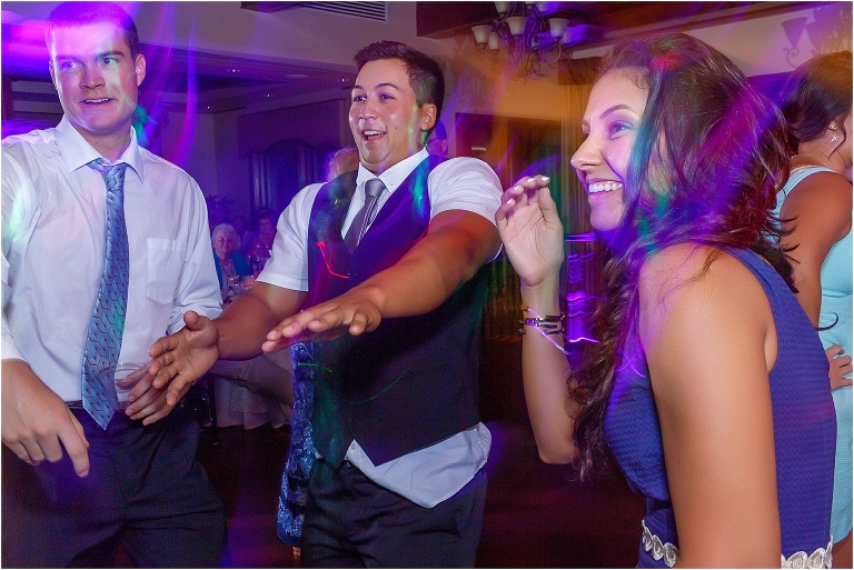 Guests dancing the night away to the tunes played by DJ Live