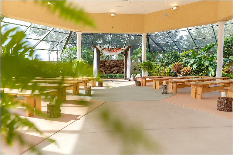 a full room shot of the gorgeous venue at Lake Receptions
