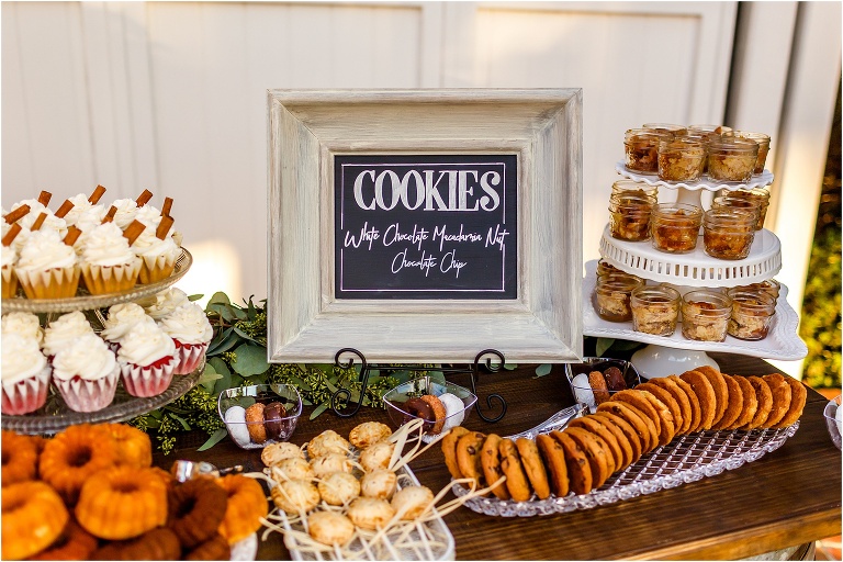 delicious dessert bar by Two Sweets Bake Shop