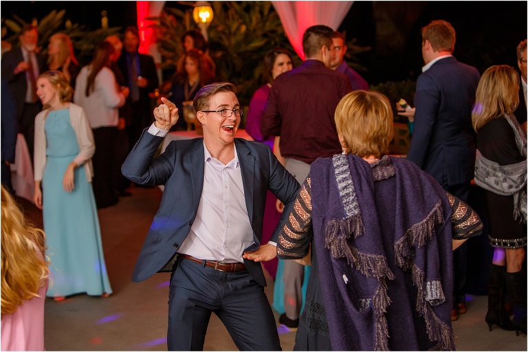 Guests dancing the night away to the amazing mixes from DJ Kyle from Celebrations 24