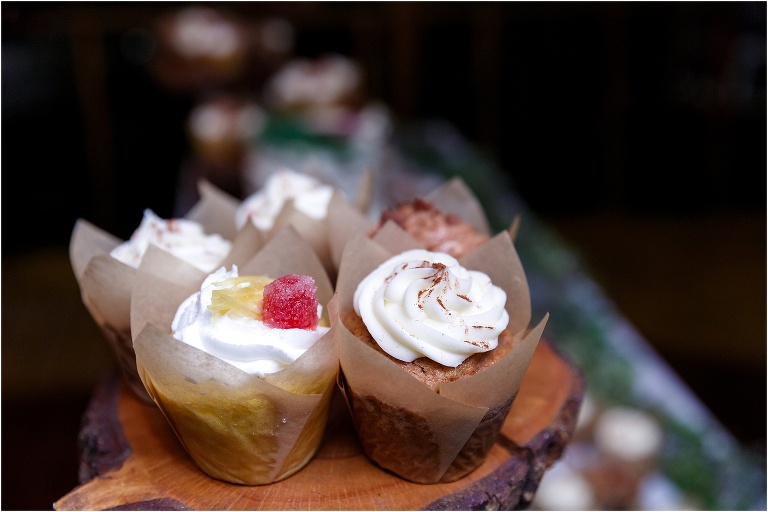 beautifully decorated vanilla and chocolate cupcakes by Harmony N Love