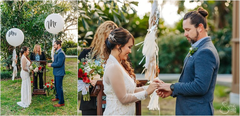 eloping in florida on the water at tavares pavilion wedding