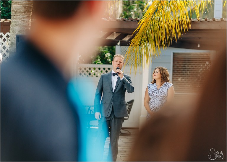 weddings singers sing Tangled song for Disney themed garden wedding ceremony